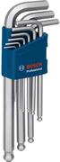 Набір шестигранних ключів Bosch Professional 9 шт. (1600A01TH5)