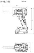 Акумуляторний продувний пістолет Metabo BP 18 LTX BL (600798850) (без АКБ та ЗП)