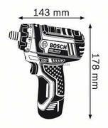 Акумуляторний шурупокрут Ni Bosch GSR 10.8-LI L-BOXX ready (0601992909)