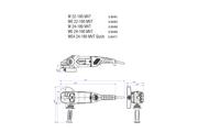 Кутова шліфувальна машина Metabo WEPBA 24-180 MVT Quick (606480000)