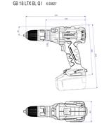 Акумуляторний шурупокрут Metabo GB 18 LTX BL Q I LiHD 5.5 Ah (603828660)