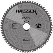 Диск пильний по ламінату Haisser 190х30 54 зуб.