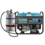 Генератор газобензиновий «Könner & Söhnen» KS 7000E G