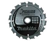 Пильний диск Makita Specialized по дереву з цвяхами 185x15.88мм 16T (B-09335)