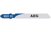 Полотна для лобзиків AEG T118B 52x2 мм 5 шт (4932352151)