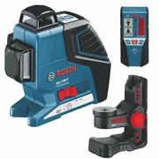 Лінійні лазери (будівник площин) Bosch GLL 3-80 P + BM1 + LR2 в L-Boxx (060106330A)