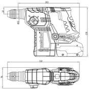 Акумуляторний перфоратор Metabo KH 18 LTX BL 24 (601713840) (без АКБ та ЗП)