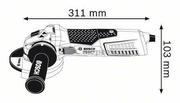 Кутова шліфмашина Bosch GWS 15-125 CIT (0601797002)