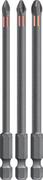 Набір торсіонних біт KWB PH1/PH2/PH3 100 мм 3 шт (123040)