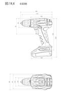 Акумуляторний шурупокрут Metabo BS 14,4 (602206550)