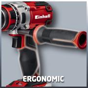 Шурупокрут ударний безщітковий Einhell TE-CD 18 Li-i Brushless - solo (4513860) (без акумулятора і ЗП)