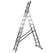 Трисекційна сходи VIRASTAR DW 3 PROFI 3x10 ступенів