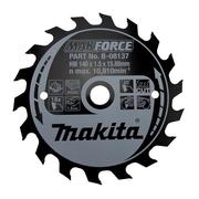 Пильний диск Makita MAKForce по дереву 140x15.88 мм 18Т (B-08137)