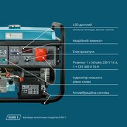 Бензиновий генератор «Könner & Söhnen» KS 10000E-3
