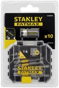 Набір біт STANLEY FatMax, Torx, 50 мм, 10 шт, кейс (STA88566)