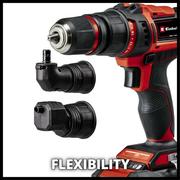 Шурупокрут акумуляторний Einhell TE-CD 18/45 3X-Li +22 (4513990)