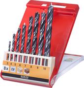 Свердла по дереву KWB 3-10мм 8 шт (514100)