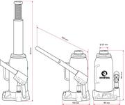 Домкрат INTERTOOL GT0052