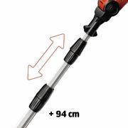Кущоріз + пила телескоп Einhell GE-HC 18 Li Т- Solo (3410800) (без акумулятора і ЗП)
