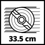 Акумуляторна газонокосарка Einhell Expert GE-CM 36/34-1 Li-Solo (3413226)