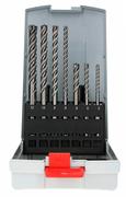 Бур по армованому бетону Bosch SDS plus-7X 5,6,8x115 мм, 8,10,12x165 мм, 7 шт (2607017502)