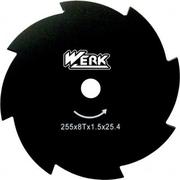 Ніж для мотокос Werk 255 * 25.4 * 1.6 мм * 8Т (40425)