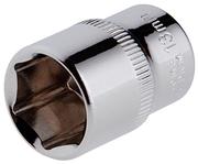 Головка шестигранна Intertool Storm 1/4", 13 мм ET-0443