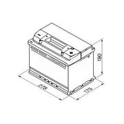 Акумулятор Bosch S5 008 (0092S50080)