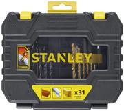 Набір біт і свердел STANLEY TITANIUM, Torx, 31 шт, кейс (STA88550)