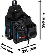 Пояс з сумкою та набором інструментів Bosch Professional 17 шт. (1600A02H5C)