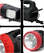 Ліхтар ручний акумуляторний GRUNHELM GR-2829TP, 1 LED 5 Вт + 25 SMD LED, 4000 mAh (121275)