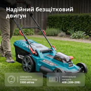 Газонокосарка акумуляторна KS 43LM-40V