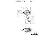 Акумуляторний дриль-шуруповерт Metabo PowerMaxx SB 12 BL (601046500)