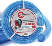 Шланг для води Intertool 3-х шаровий 1/2 "10 м армований PVC (GE-4051)