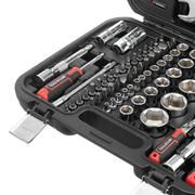 Набір інструментів Intertool STORM 1/2 "1/4" 82 од. Cr-V (ET-8082)