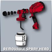 Фарборозпилювач електричний Einhell TC-SY 400 P (4260005)