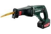 Акумуляторна шабельна пила Metabo ASE 18 LTX (2xLi-PowerExtreme 5.2Аг) (кейс)
