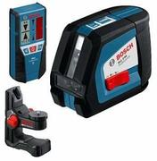 Лінійні лазери (будівник площин) Bosch GLL 2-50 + BM1 + LR2 в L-Boxx (0601063109)