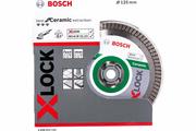 Алмазний диск Bosch X-LOCK Best for Ceramic Extraclean Turbo 125x22.23x1.4x7 мм (2608615132)