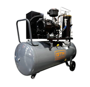 Гвинтовий повітряний компресор 200 л GTM DLG5.5V/inv масляний 380В/інвертор (DLG5.5V/inv) 27350