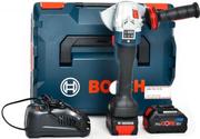 Акумуляторна кутова шліфувальна машина Bosch GWS 18V-10 SC (125 мм 2x5.0 Ah GAL 1880 L-boxx) (06019G340D)