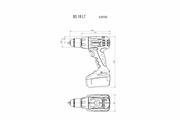 Акумуляторний дриль-шурупокрут Metabo BS 18 LT (602102890) (без акумулятора і ЗП)