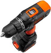 Дриль-шурупокрут акумуляторний BLACK DECKER BCD7122CK