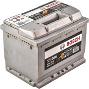 Автомобільний акумулятор Bosch S5 12В, 63 Аг, 610 A (0092S50060)