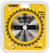 Диск пильний DeWALT CONSTRUCTION DT1935, 165х20 мм, 30z