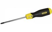 Викрутка STANLEY "Cushion Grip", Ph2 x 100 мм (0-64-940)