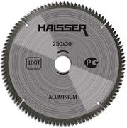 Диск пильний по алюмінію HAISSER 250х30 100 зубцями. (16496)