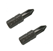 Набір біт Haisser PH1x25 мм (2шт) (118508)