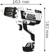 Акумуляторний шурупокрут Bosch GSR 12V-20 (06019D4000)