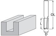 Фреза пряма Makita D-47444